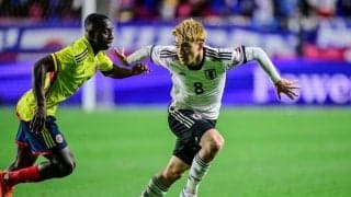 「ジャニーズのライブ?」日本代表MF堂安律のコロンビア戦直前のファンサービスが大反響！ ウルグアイ戦に続くプレゼント