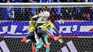 「この身体能力はやはり魅力」上田綺世の相手DFを無効化する跳躍力の「ヘディングシュート映像」が27万回再生！ 「これ止められるのヤバ」と相手GKの神セーブを称賛する声も続々