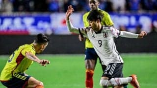 「臨場感がすごい!!」三笘の開始3分ヘディングゴールの「ピッチ目線映像」が12万回再生の大反響！ 「このピッチ目線いい！」「躍動してる」と興奮の声