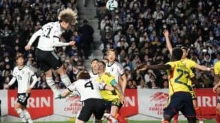 「跳びすぎてる」「ぶっ飛んでるな」上田綺世の衝撃ジャンプを選手目線から捉えた映像が反響「より高さがわかる」