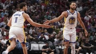 ウォリアーズのカリーとトンプソンが3ポイント成功数でそろって1シーズン250本に到達