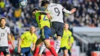 「既視感あると思ったら」三笘薫のコロンビア戦のゴールが、「完全にプレミア初ゴールと同じ形」と話題に！ 相手の背後から叩きつける術を世界最高リーグで見せていた！