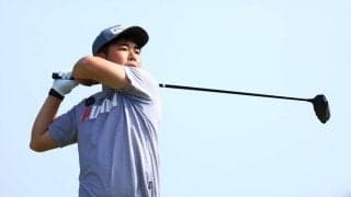 20歳の細野勇策が3位発進 32年ぶりの日本人レフティV目指す