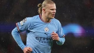 代表負傷離脱のハーランド、リバプール戦欠場も？　ここ2日間の練習を休む