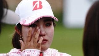 古江彩佳が涙の予選落ち 米ツアーメンバー昇格後メジャー除き初