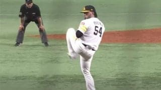 鷹の新守護神は「打てるわけねえ」　MAX158キロ…古巣圧倒の投球が「やばすぎ」