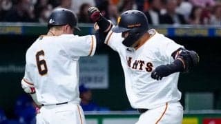 「フォームの帝王感すげえ」　中田翔の“打った瞬間弾”に衝撃「神すぎる」