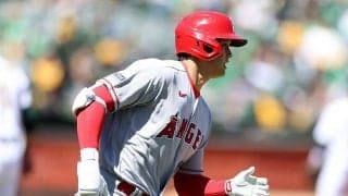 【MLB】大谷翔平が今季初マルチ　藤浪晋太郎からフェン直適時打＆右前適時打、敵地も興奮