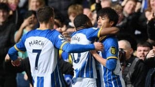 【プレミアリーグ】三笘薫、香川、岡崎超えの快挙達成　鮮やかループ弾で日本人プレミア年間最多得点更新