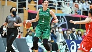 新主将として戦い抜いた日立ハイテクの白鞘郁里…「声だけは出そうと頑張ってきました」／WリーグPO