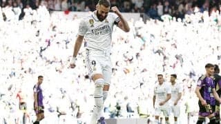 ベンゼマが7分間で圧巻トリプレーテ！　マドリーが6発完勝で逆転目指すコパ・クラシコへ《ラ・リーガ》