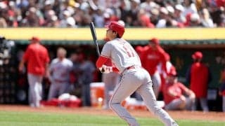 【MLB】「人間の力ではあり得ない」　大谷翔平の“特大”136m弾に米唖然「別世界の能力」