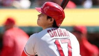 【MLB】「ボール球じゃねーか」　大谷翔平、“悪球捌いた”特大アーチが「かっ飛ばしすぎ」