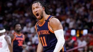 2年ぶりのプレーオフ進出を決めたニックス、得点源ブランソンは「最高の気分だね」