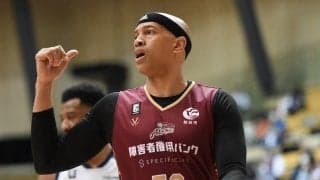 越谷の“46歳”桜木ジェイアールがB2最年長出場記録を更新「思い切りプレーできた」