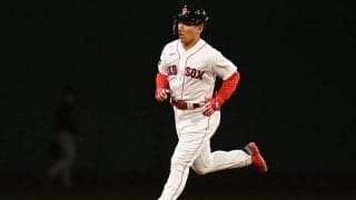 【MLB】超巨大フェンス越え「左打者そういない」　吉田正尚の豪快1号に米仰天「逆方向に楽々」