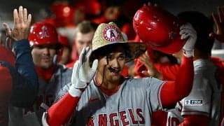 【MLB】大谷翔平、2戦連発の決勝2号2ラン　イチロー氏と再会5時間後に豪快弾、エ軍3連勝