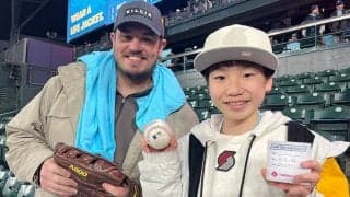 【MLB】大谷翔平のHRキャッチ「日本の子どものため」　“投げ返せ”に抵抗…マ軍ファンの思い