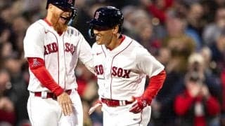 驚愕のメジャー初アーチの吉田正尚、チームメイトは“ヨシ”に心酔「彼は何でもできる」「一緒にプレーできて誇りに思う」