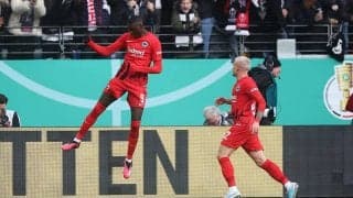 長谷部フル出場、鎌田途中出場のフランクフルトがコロ・ムアニのドッペルパックでウニオンに快勝《DFBポカール》