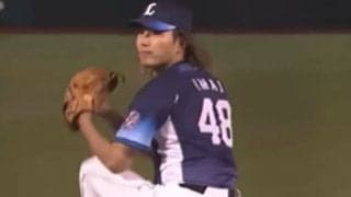 長髪と同時に“出現”する豪速球が「マジでえぐい」　気迫の投球で「脱げる帽子にロマン」