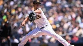 【MLB】ダルビッシュ、今季初勝利の権利消滅　救援陣が4点差を守れず…初登板で2年連続の不運