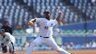 巨人からロッテへ…来日7年目の助っ人左腕はパと相性良し？　データに現れる活躍の根拠