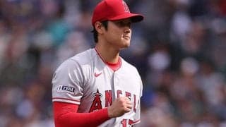 【MLB】大谷翔平、6回6四死球1失点で初勝利　投打ピッチクロック違反も、打撃でダメ押し打