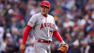 【MLB】大谷翔平、6回6四死球も1失点粘投　今季初勝利の権利、初の投打ピッチクロック違反も