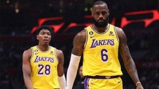 レイカーズ、LA対決に敗れて連勝が「4」でストップ…八村塁は3試合ぶり1ケタの4得点