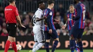 「最も気性の荒い2人」ガビvsヴィニシウスのバチバチなバトルに現地紙も注目「火花が散った」「クラシコの決闘」