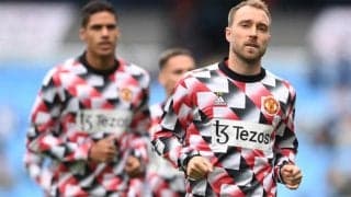 ユナイテッド全体練習にエリクセンの姿が！　試合復帰も近いか