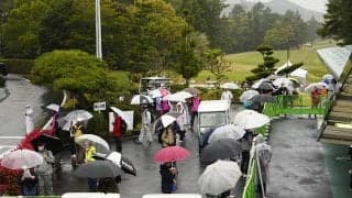 女子下部ツアーは悪天候で2日目中止 36ホールに短縮