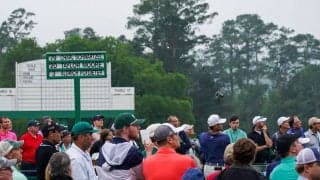 【速報】悪天候で2回目の中断 松山英樹は2つ伸ばして9番プレー中