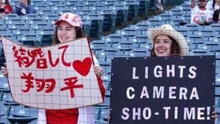 【MLB】大谷翔平に“無鉄砲”プロポーズ「結婚して翔平」　求婚女性が絶叫「プリーーズ！」