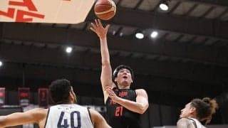 今季初先発のA東京・平岩が奮起「みんなの力が後押ししてくれました」