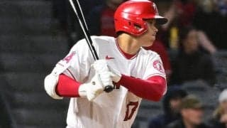 【MLB】大谷翔平、フェン直二塁打で気迫の雄叫び　名物実況「ロケットだ」　今季2度目マルチ