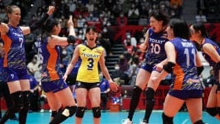 東レと埼玉上尾が勝利　V1女子 V・ファイナルステージ試合結果