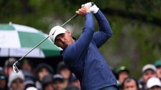 大雨で翌日順延 ケプカ首位 松山英樹は暫定17位で長丁場の最終日へ