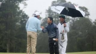 手応え十分“ドヤ顔”ショットがバンカーへ 比嘉一貴「堂々とできなかった」