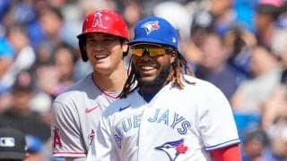 【MLB】大谷翔平を「連れてきてね」　ライバルとの“仲良し笑顔”で敵軍ファン期待「夏には同僚？」
