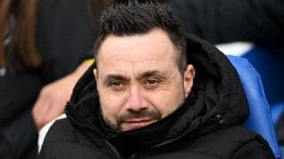 「フラストレーションを感じる」判定に泣き、自身も退席…ブライトン指揮官は敗戦も前を向く「CL出場はとても難しいが…」