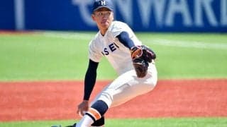 【大学野球】法大の最速157キロ右腕・篠木が8回無失点　監督は継投悔やむ「勝たせてやりたかった」
