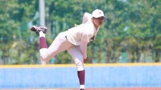 ５人の投手リレーにより接戦を制す／日大戦