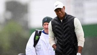 タイガー・ウッズが故障で最終日スタート前に棄権「足底筋膜炎が再発」