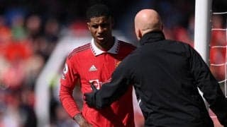 「良くは見えない」負傷交代のラッシュドード、テン・ハグ監督は日程に不満「6日間で3試合プレーすることはあり得ない」