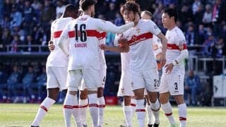 伊藤が先制弾、シュツットガルトがボーフムとの日本人残留争いを制し最下位脱出《ブンデスリーガ》