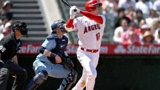 【MLB】大谷翔平の驚弾に「なんて一撃だ」　逆方向へ弾丸の怪力…実況席も熱狂「素晴らしい」