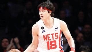 ネッツが今季最終戦でシクサーズに黒星…先発の渡邊雄太は9得点7リバウンドと奮闘