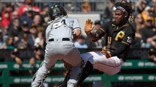 【MLB】大怪我の走者に目もくれず…乱闘に夢中の選手たち　ファンも呆れ「助けてあげろよ」